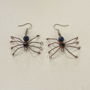 Stone Turner Creations - Dancing Spider Earrings