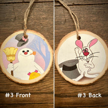 Load image into Gallery viewer, Enchanted Wood Goods - Storybook Ornaments - Frosty the Snowman, Home Decor, Enchanted Wood Goods, Atrium 916 - Sacramento.Shop
