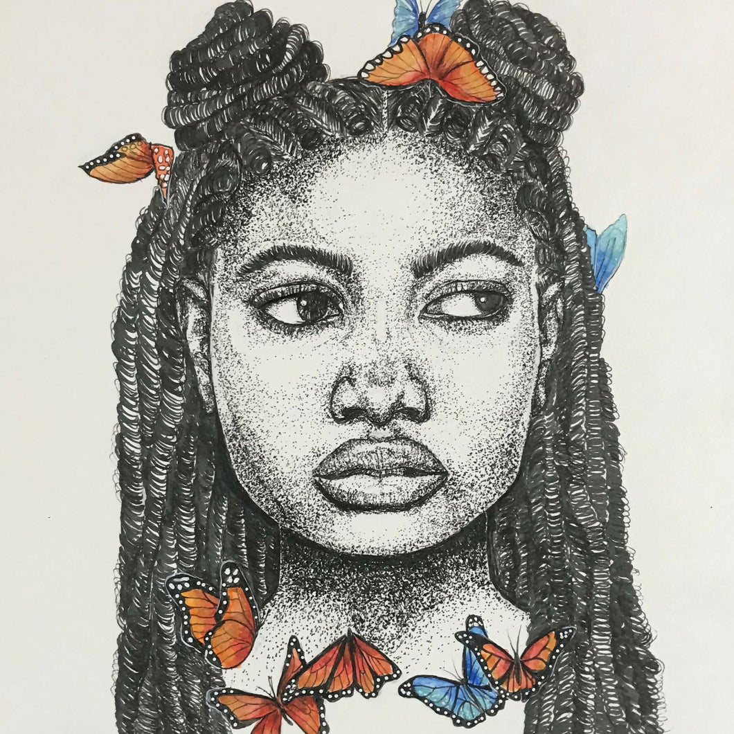 Veronica Kovats Sanchez Art - Psyche, Wall Art, Veronica Kovats Sanchez Art, Atrium 916 - Sacramento.Shop