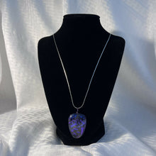 Load image into Gallery viewer, Shop for Hope - &quot;Suede Blue&quot; Necklace
