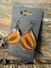 Load image into Gallery viewer, Stone Goblin Studios - Real Butterfly Wing Earrings - hypoallergenic
