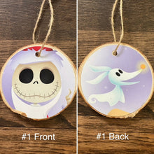 Load image into Gallery viewer, Enchanted Wood Goods - Storybook Ornaments - Nightmare Before Christmas

