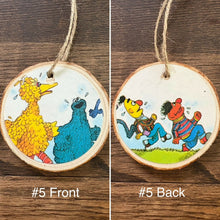 Load image into Gallery viewer, Enchanted Wood Goods - Storybook Ornaments - Sesame Street
