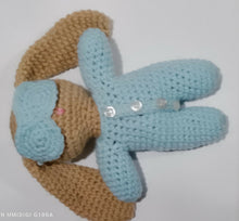 Load image into Gallery viewer, nestneedlesandknots - Crochet Bunny - Sleepy
