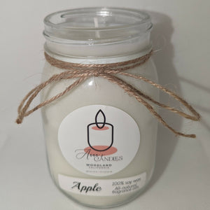 Anna's Candles - Apple White Wax Candle, Home Decor, Anna’s Candles, Atrium 916 - Sacramento.Shop