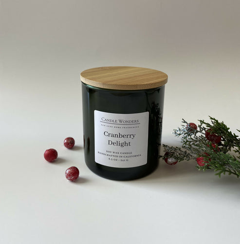 Candle Wonders - Seasonal - Cranberry Delight, Wellness & Beauty, Candle Wonders, Atrium 916 - Sacramento.Shop