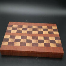 Load image into Gallery viewer, Lake Forest Woodworks - End Grain Cutting Board with cherry, ash and walnut, Kitchen &amp; Dishware, Lake Forest Wood Works, Atrium 916 - Sacramento.Shop
