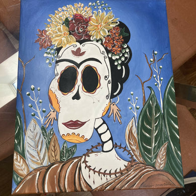 Maggie Devos - Frida Catrina, Wall Art, Maggie Devos, Atrium 916 - Sacramento.Shop