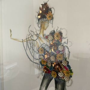 Joyce Pierce - Girl in Chains, Wall Art, Joyce Pierce, Atrium 916 - Sacramento.Shop