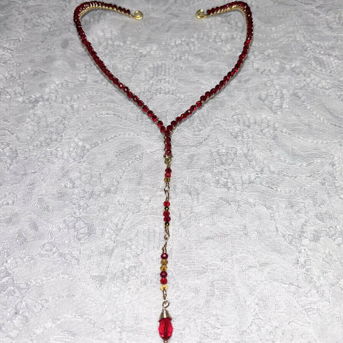 Kiss My Craft - The Scarlet Necklace (Adjustable), Jewelry, Kiss My Craft, Atrium 916 - Sacramento.Shop