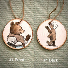 Load image into Gallery viewer, Enchanted Wood Goods - Storybook Ornaments - Little Bear

