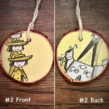 Load image into Gallery viewer, Enchanted Wood Goods - Storybook Ornaments - Madeleine, Home Decor, Enchanted Wood Goods, Atrium 916 - Sacramento.Shop
