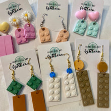 Load image into Gallery viewer, Island Girl Art - Upcycled &amp; Nature Inspired Earrings, , Atrium 916 - Sacramento.Shop, Atrium 916 - Sacramento.Shop
