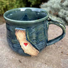 Load image into Gallery viewer, Angie Talbert Studios - Blue Green California Mug v.2
