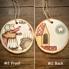 Load image into Gallery viewer, Enchanted Wood Goods - Storybook Ornaments - Strega Nona, Home Decor, Enchanted Wood Goods, Atrium 916 - Sacramento.Shop
