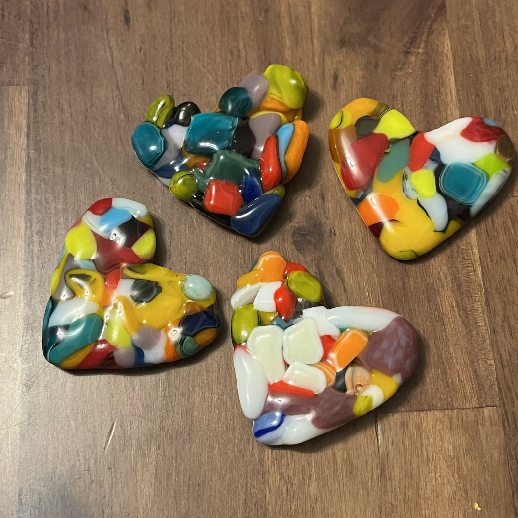 Shmak Creations - Multi Color Pocket Heart