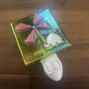 Shmak Creations - Elephant Night Light - Green, Home Decor, Shmak Creations, Atrium 916 - Sacramento.Shop
