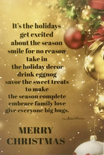 Load image into Gallery viewer, Persevere and Create - Poetry Card - Christmas Card, Greeting Cards, Persevere and Create, Atrium 916 - Sacramento.Shop
