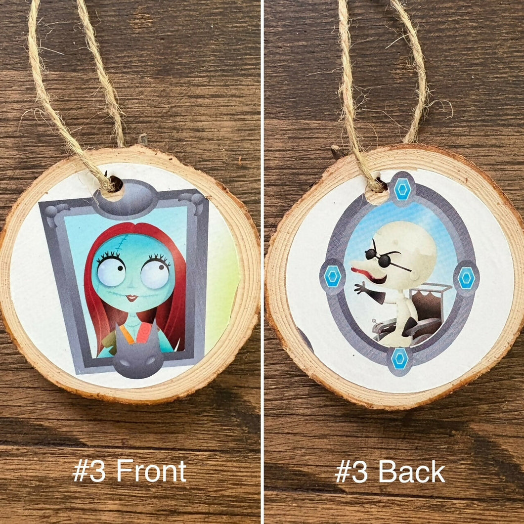 Enchanted Wood Goods - Storybook Ornaments - Nightmare Before Christmas, Home Decor, Enchanted Wood Goods, Atrium 916 - Sacramento.Shop