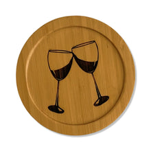 Load image into Gallery viewer, Nurelle Creations - Bamboo Coasters, , Atrium 916 - Sacramento.Shop, Atrium 916 - Sacramento.Shop
