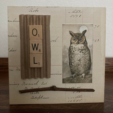 Pamela Herlihy - Owl #1, Wall Art, Pamela Herlihy Art, Atrium 916 - Sacramento.Shop
