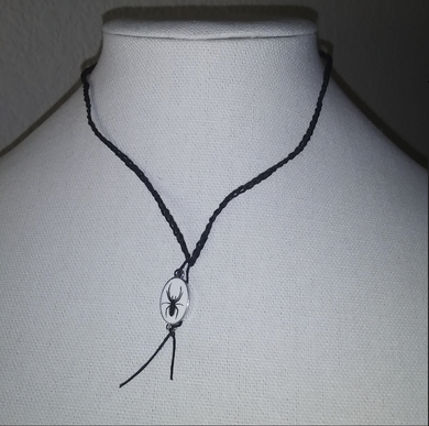 Creations by Jennie J Malloy - Spider Necklace, Jewelry, Creations by Jennie J Malloy, Atrium 916 - Sacramento.Shop
