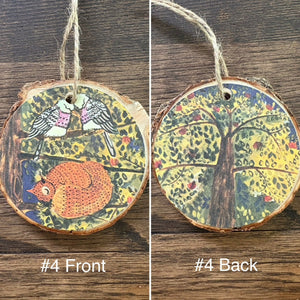 Enchanted Wood Goods - Storybook Ornaments - Goodnight Owl