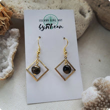 Load image into Gallery viewer, Island Girl Art - Natural Stone Earrings - Tiger&#39;s Eye, Jewelry, Island Girl Art by Rhean, Atrium 916 - Sacramento.Shop
