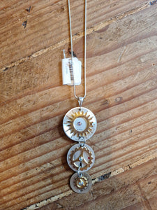 Joyce Pierce - Watch Dial Pendant, Jewelry, Joyce Pierce, Atrium 916 - Sacramento.Shop