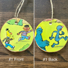 Load image into Gallery viewer, Enchanted Wood Goods - Storybook Ornaments - Sesame Street
