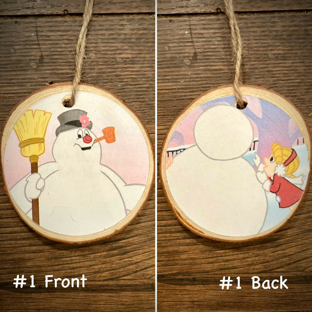 Enchanted Wood Goods - Storybook Ornaments - Frosty the Snowman, Home Decor, Enchanted Wood Goods, Atrium 916 - Sacramento.Shop