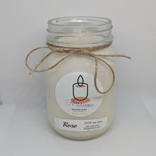 Load image into Gallery viewer, Anna&#39;s Candles - Rose White Wax Candle, Home Decor, Anna’s Candles, Atrium 916 - Sacramento.Shop
