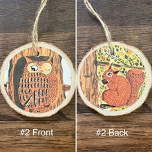 Load image into Gallery viewer, Enchanted Wood Goods - Storybook Ornaments - Goodnight Owl
