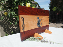 Load image into Gallery viewer, WCS Designs - Serving/Charcuterie board w/ Cat epoxy inlay, Wood Working, WCS Designs, Atrium 916 - Sacramento.Shop
