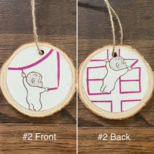 Load image into Gallery viewer, Enchanted Wood Goods - Storybook Ornaments - Harold and the Purple Crayon

