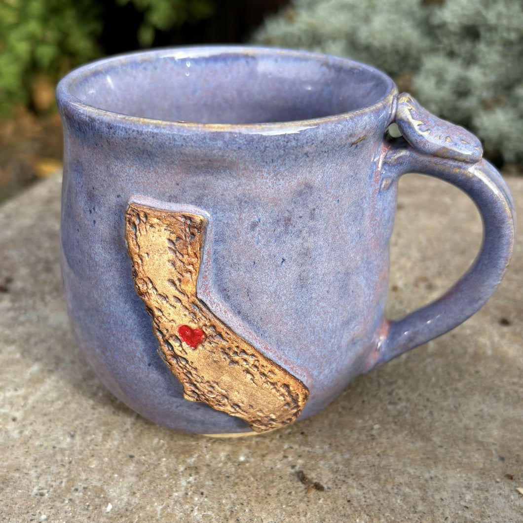 Angie Talbert Studios - purple California mug