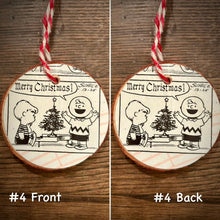 Load image into Gallery viewer, Enchanted Wood Goods - Storybook Ornaments - Peanuts, Home Decor, Enchanted Wood Goods, Atrium 916 - Sacramento.Shop
