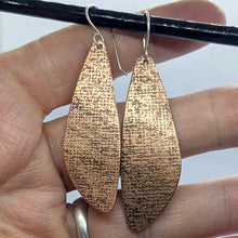 Load image into Gallery viewer, Arcane Moon - Copper Earrings [Large Wings]
