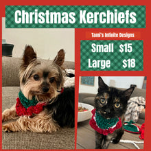 Load image into Gallery viewer, Tami&#39;s Infinite Designs - Dog and Cat Christmas Kerchiefs, Crafts, Tami’s Infinite Designs, Atrium 916 - Sacramento.Shop
