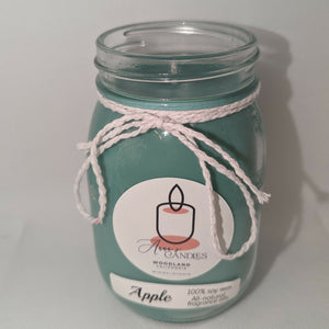 Anna's Candles - Apple Colored Wax Candle, Home Decor, Anna’s Candles, Atrium 916 - Sacramento.Shop