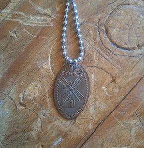 Joyce Pierce - Pressed Coin Pendants, Jewelry, Joyce Pierce, Atrium 916 - Sacramento.Shop