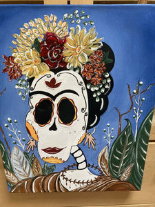 Maggie Devos - Frida Catrina, Wall Art, Maggie Devos, Atrium 916 - Sacramento.Shop