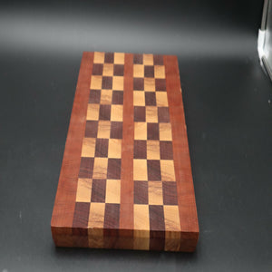 Lake Forest Woodworks - End Grain Cutting Board with cherry, ash and walnut, Kitchen & Dishware, Lake Forest Wood Works, Atrium 916 - Sacramento.Shop