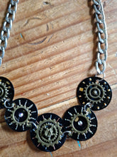 Load image into Gallery viewer, Joyce Pierce - Black Watch Dial Necklace, jewelry, Joyce Pierce, Atrium 916 - Sacramento.Shop
