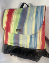 Load image into Gallery viewer, Lorna M Designs - Large Upcycled Backpack
