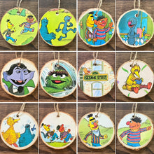 Load image into Gallery viewer, Enchanted Wood Goods - Storybook Ornaments - Sesame Street
