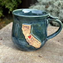 Load image into Gallery viewer, Angie Talbert Studios - Cali Mug Blue/green v.1
