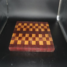 Load image into Gallery viewer, Lake Forest Woodworks - Checkerboard End Grain Cutting Board
