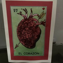 Load image into Gallery viewer, Maggie Devos - 5x7 El Corazon Card
