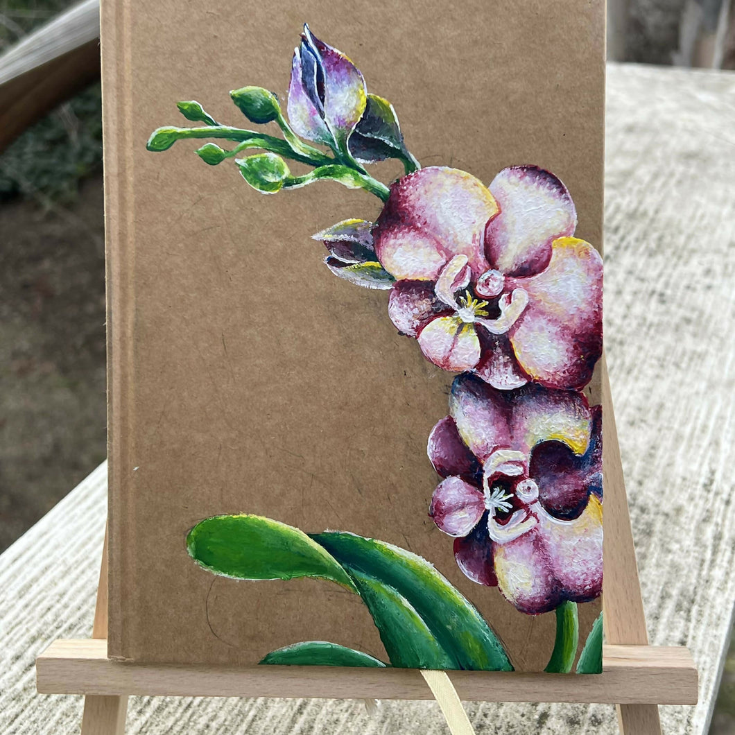 Bubbles and bright colors - orchid sketchbook - atrium 916